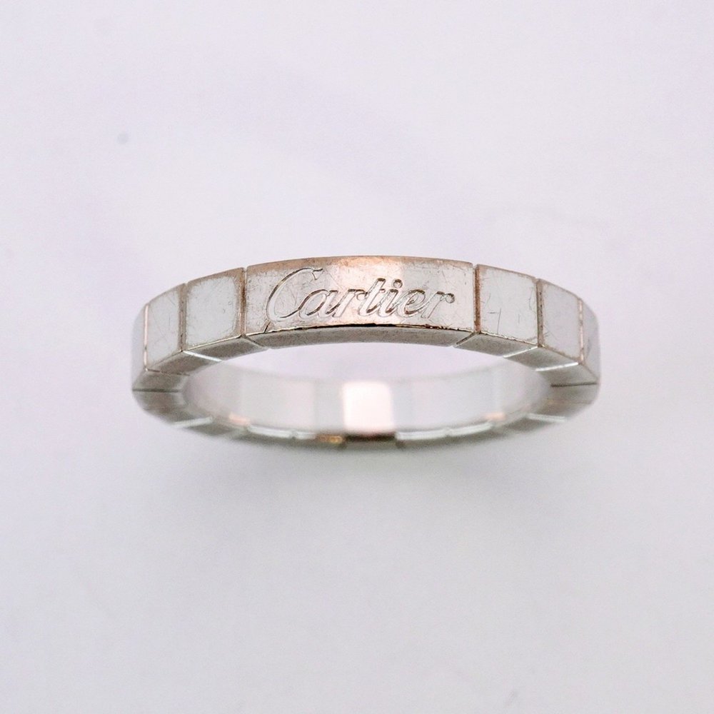 CARTIER 18k Silver Lanier Ring #50 - Picture 2 of 8